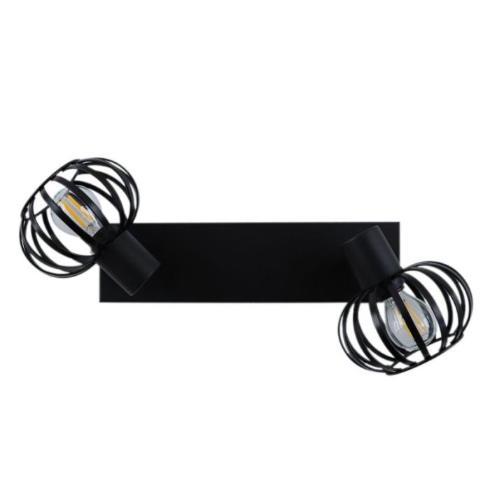 Industrial ceiling spotlight black, Lieve