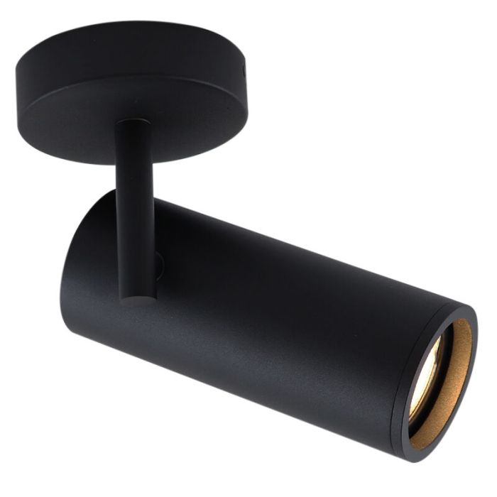 Modern ceiling spotlight black, Nadi