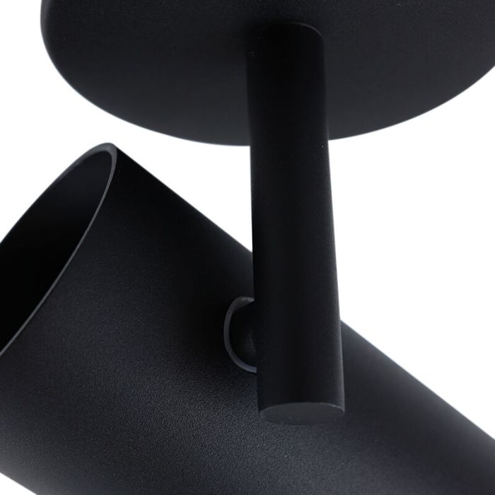 Modern ceiling spotlight black, Nadi