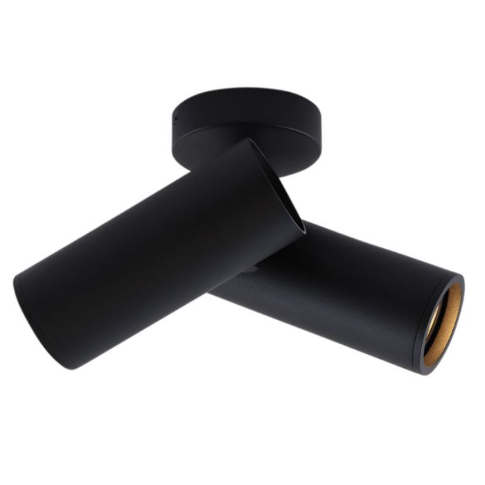 Modern ceiling spotlight black, Nadi