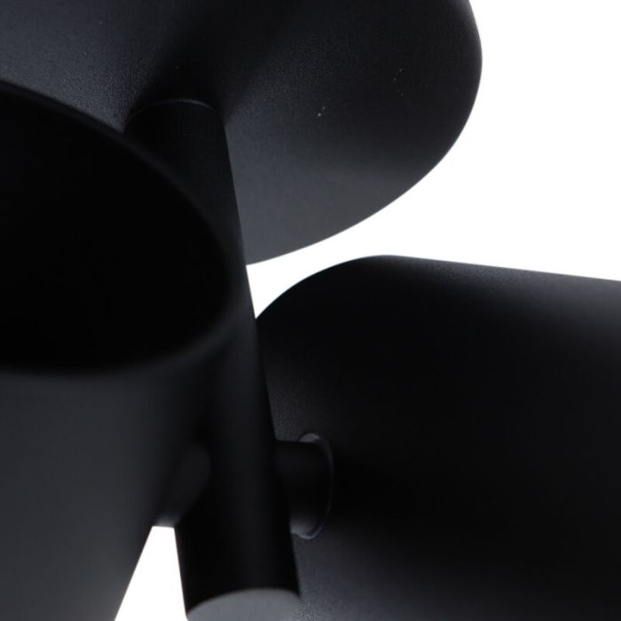 Modern ceiling spotlight black, Nadi