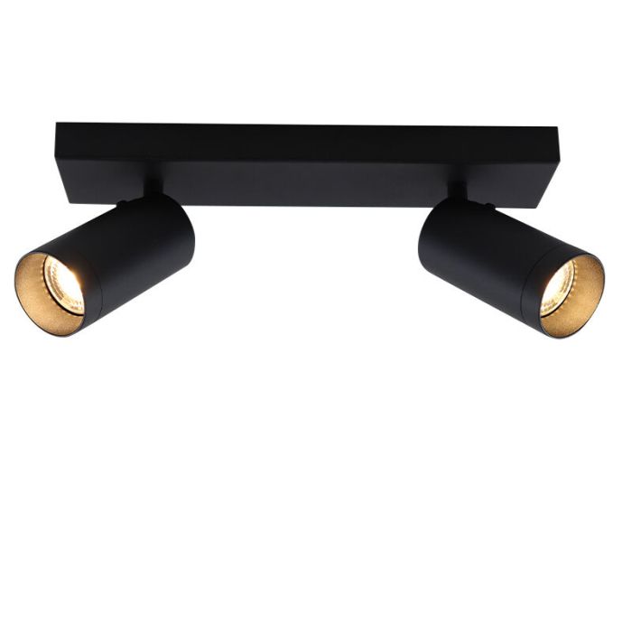 Modern ceiling spotlight black, Nadi