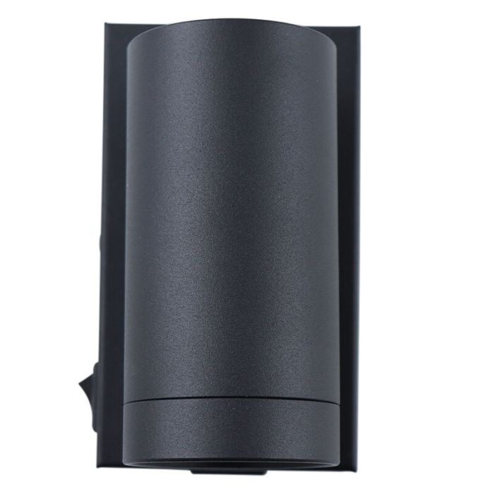 Modern wall spotlight black, Nadi, with switch