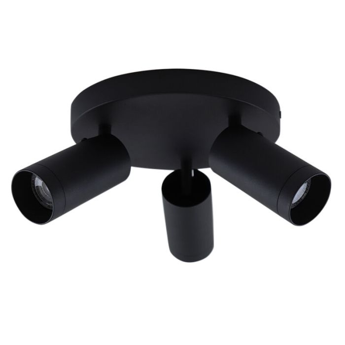 Modern ceiling spotlight black, Nadi
