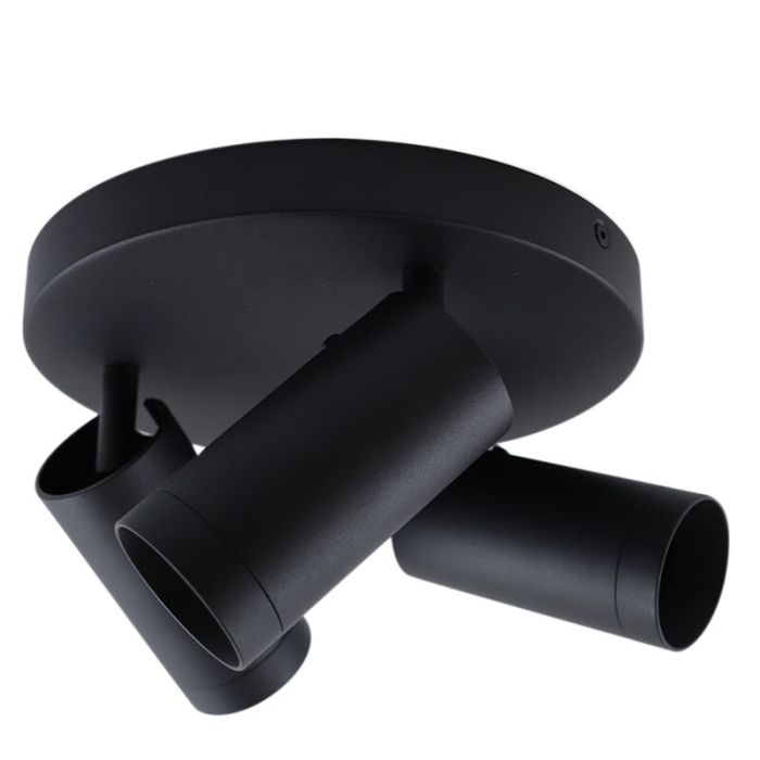 Modern ceiling spotlight black, Nadi