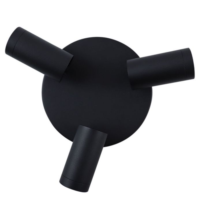 Modern ceiling spotlight black, Nadi