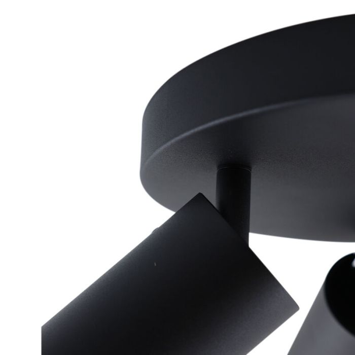 Modern ceiling spotlight black, Nadi