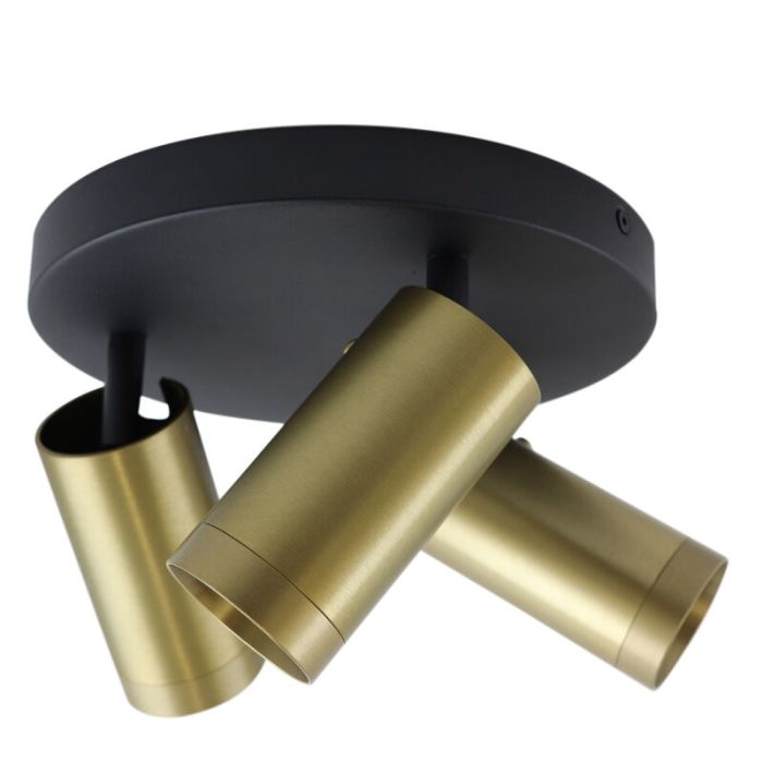 Modern ceiling spotlight brass, Nadi