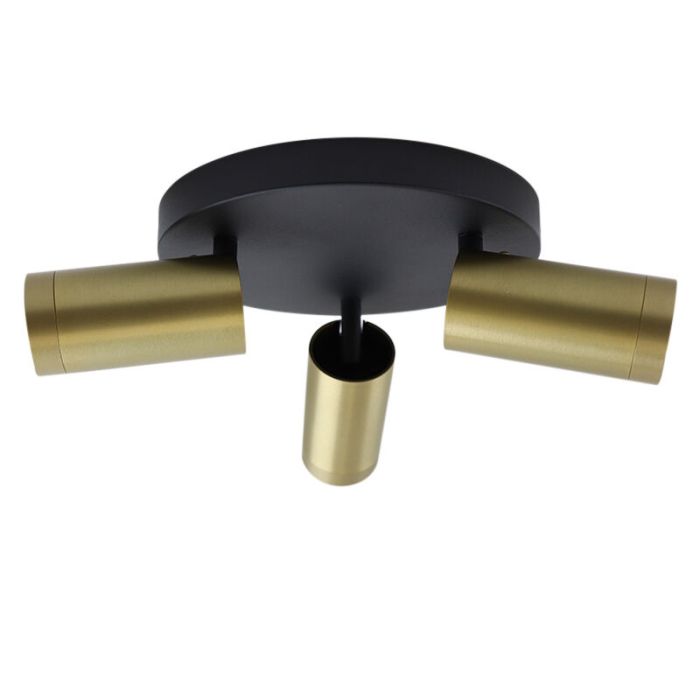 Modern ceiling spotlight brass, Nadi