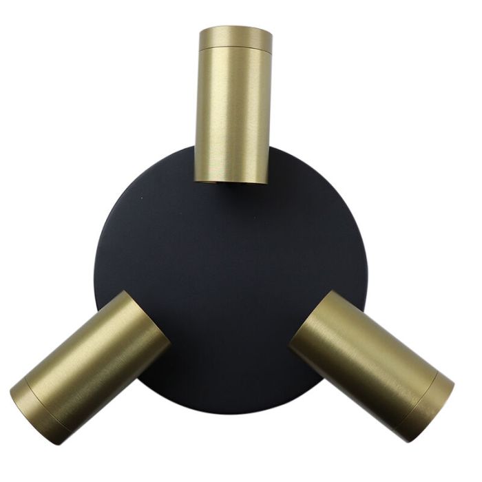 Modern ceiling spotlight brass, Nadi