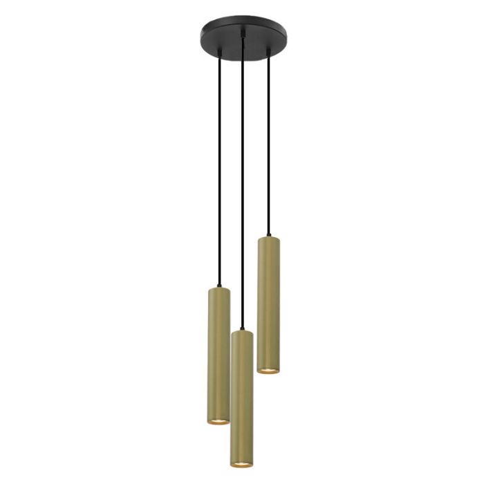 Modern pendant light brass, Nadi