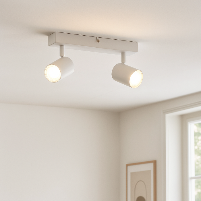 Modern ceiling spotlight white, Elena