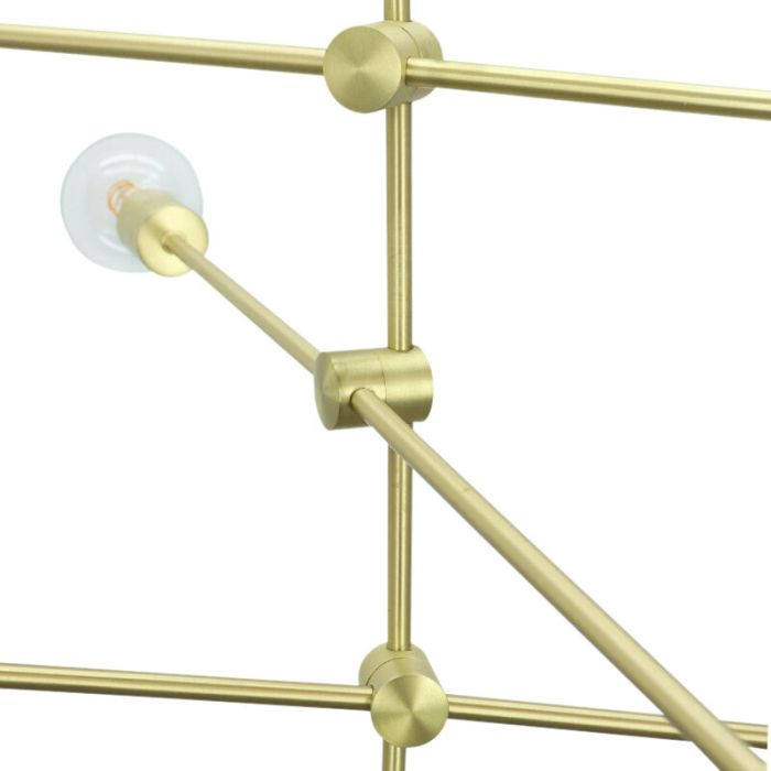 Modern pendant light brass, Nica