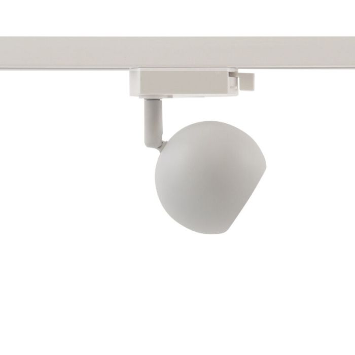 Modern 1 phase track lighting spotlight white, Alco