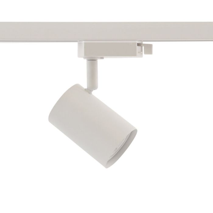 Modern 1 phase track lighting spotlight white, Elena