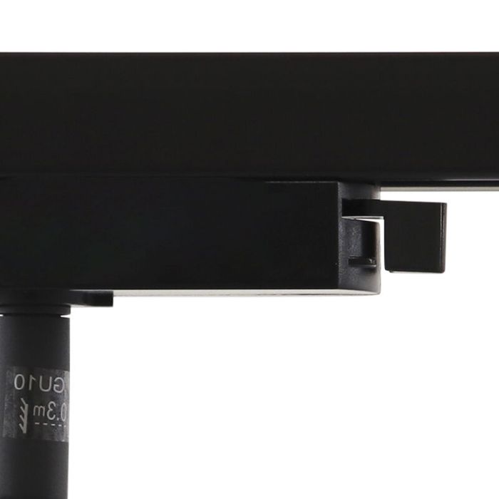 Modern 1 phase track lighting spotlight brass, Elena