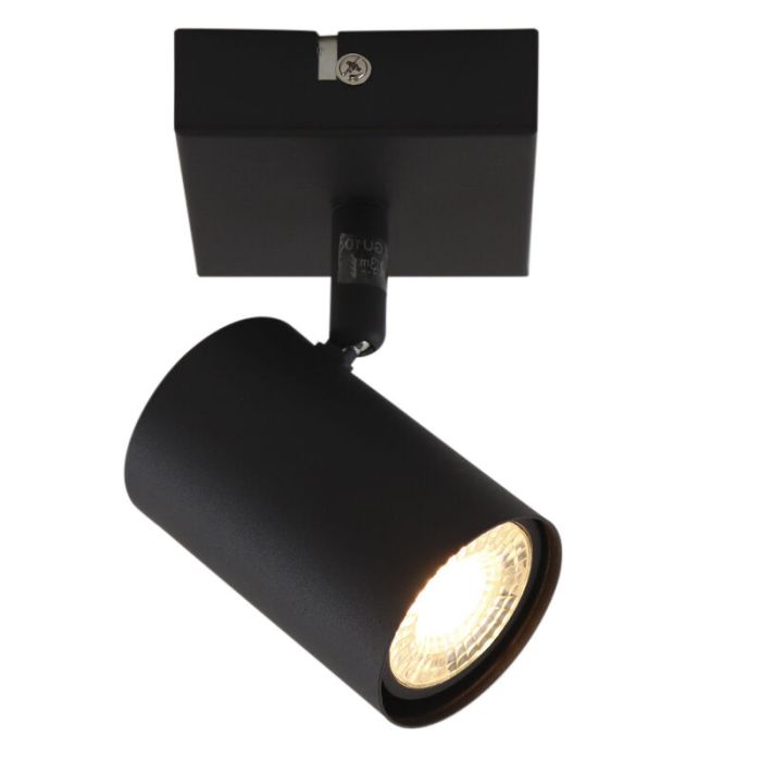 Modern ceiling spotlight black, Elena