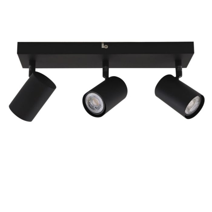Modern ceiling spotlight black, Elena