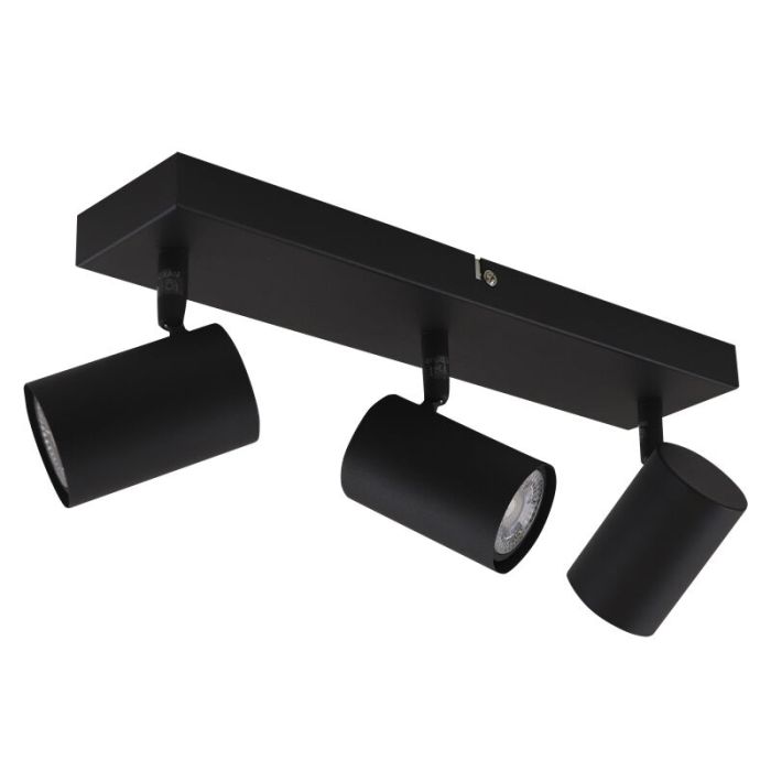 Modern ceiling spotlight black, Elena