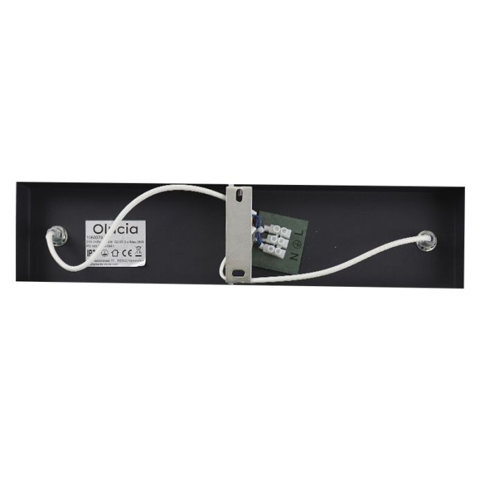 Modern ceiling spotlight black, Elena