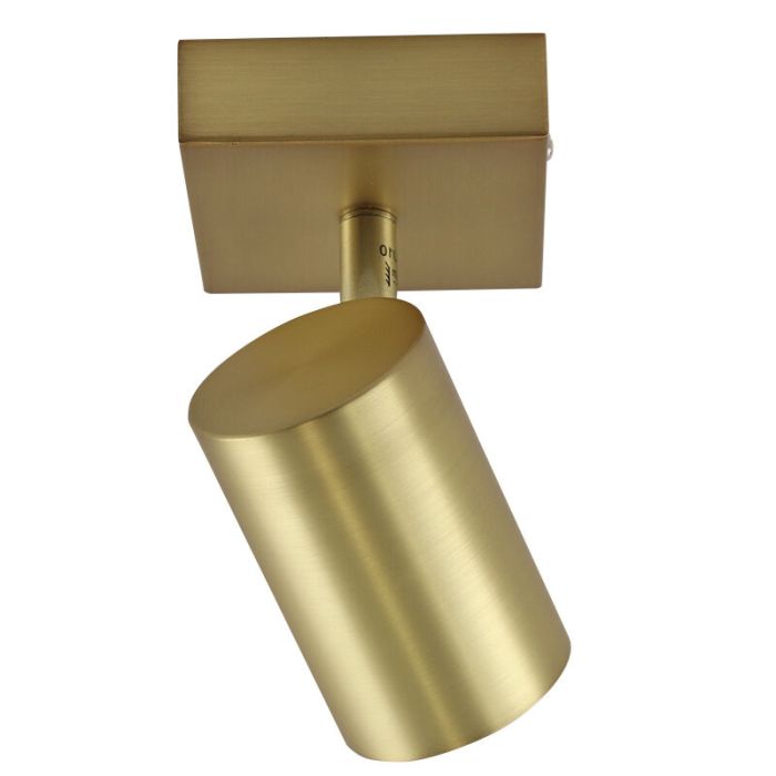 Modern ceiling spotlight brass, Elena