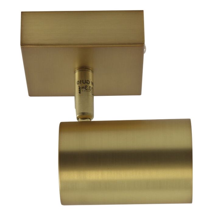 Modern ceiling spotlight brass, Elena
