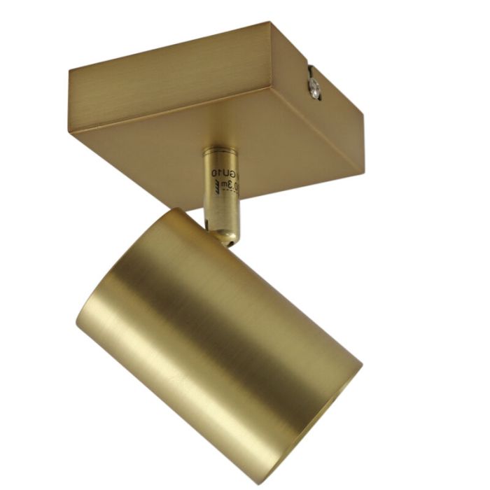 Modern ceiling spotlight brass, Elena