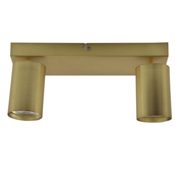 Modern ceiling spotlight brass, Elena