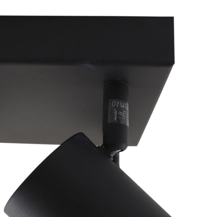Modern ceiling spotlight black, Elena