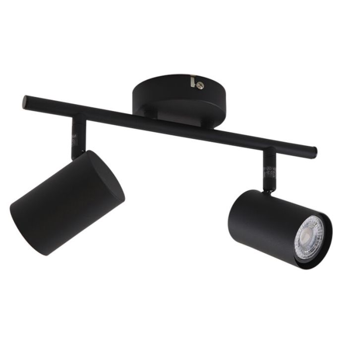 Modern ceiling spotlight black, Elena