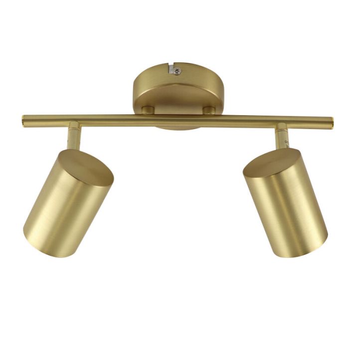 Modern ceiling spotlight brass, Elena