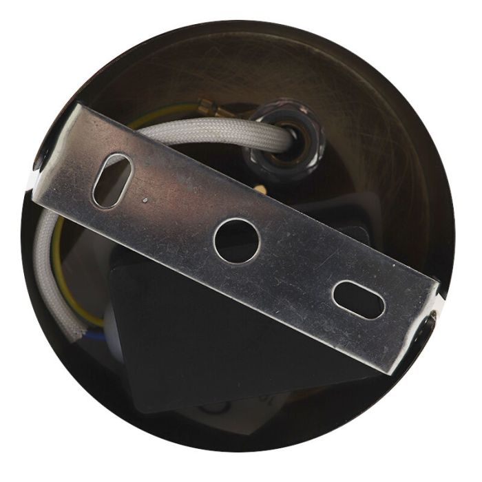 Modern bathroom ceiling light brass, Ciara, IP44