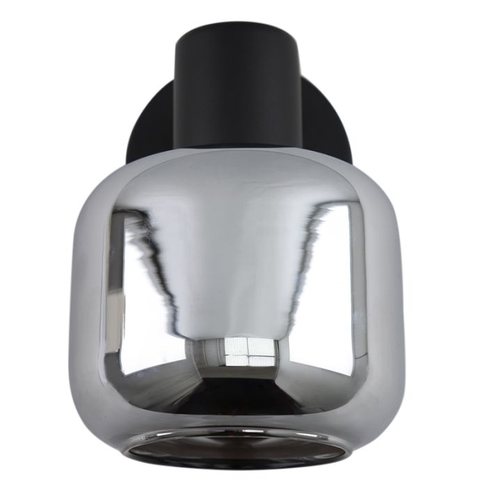 Modern wall spotlight black, Craig, with switch