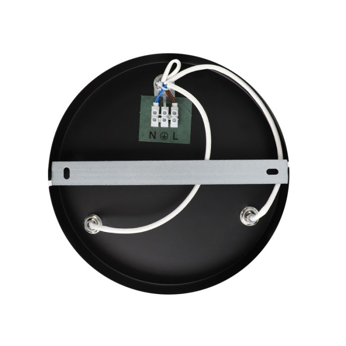 Modern ceiling spotlight black, Craig