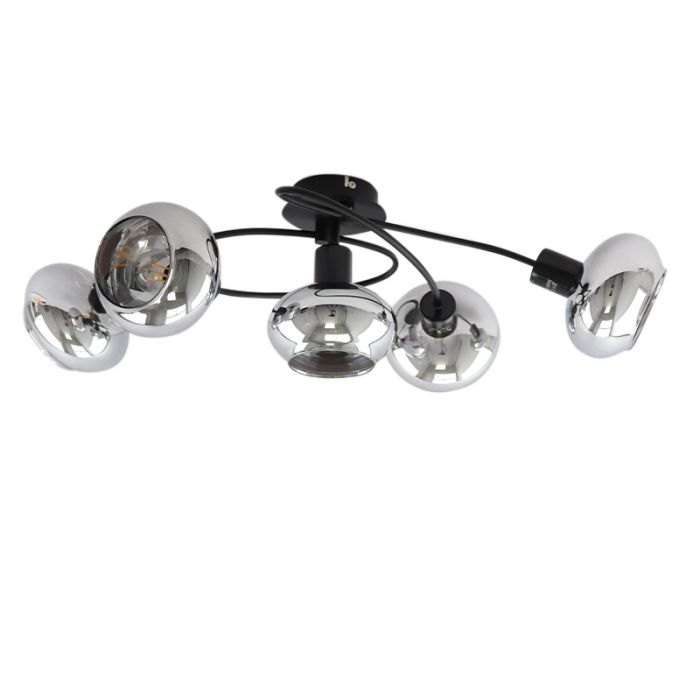 Design ceiling light black, Skip