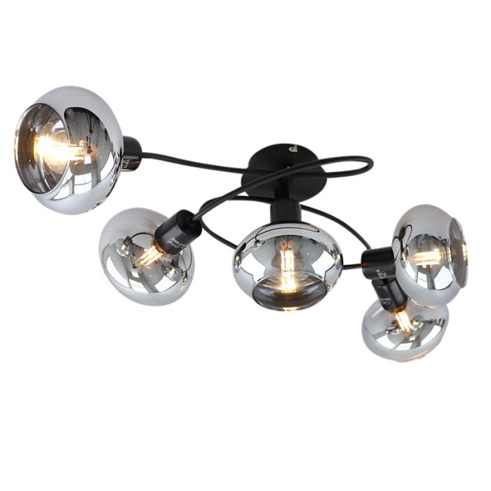 Design ceiling light black, Skip