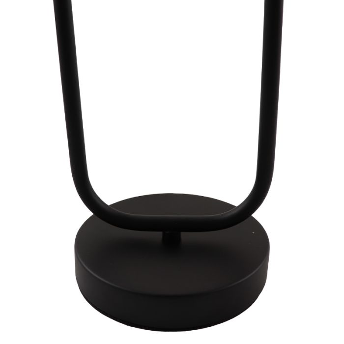 Design table lamp grey, Skip, with switch