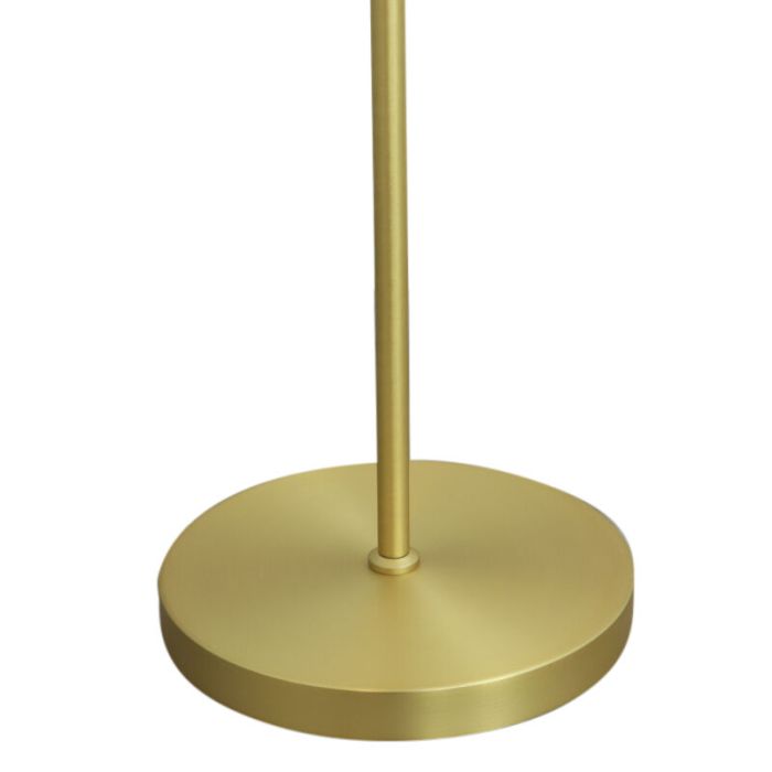 Design floor lamp white, Ayleen, with switch