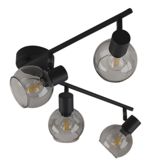 Design ceiling spotlight grey, Ayleen