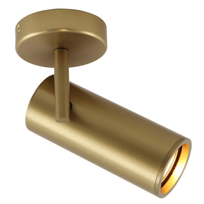 Modern ceiling spotlight brass, Nadi