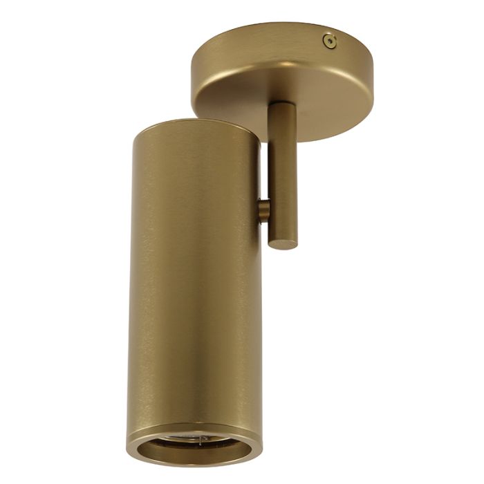 Modern ceiling spotlight brass, Nadi