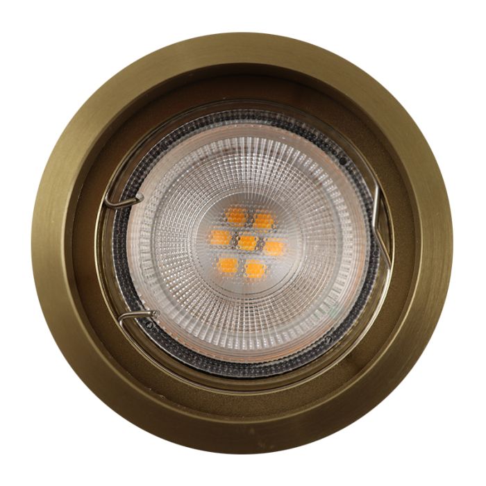 Modern ceiling spotlight brass, Nadi