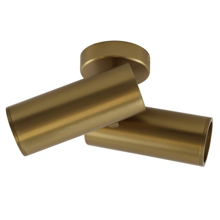 Modern ceiling spotlight brass, Nadi