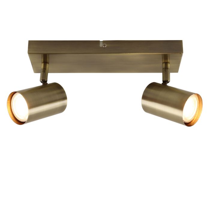 Modern ceiling spotlight bronze, Elena
