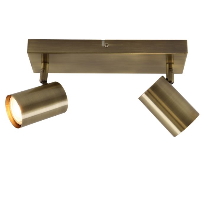 Modern ceiling spotlight bronze, Elena