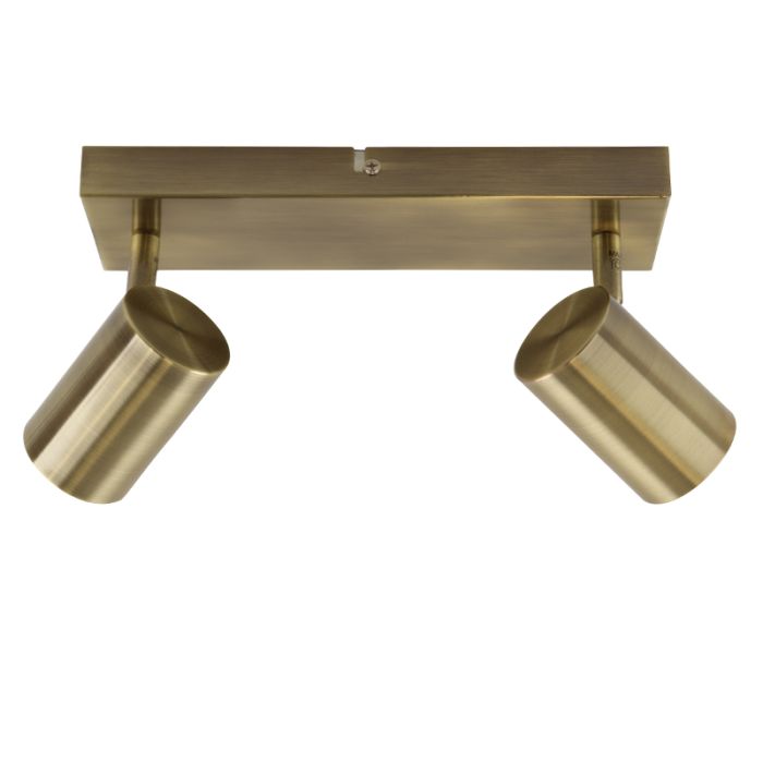 Modern ceiling spotlight bronze, Elena