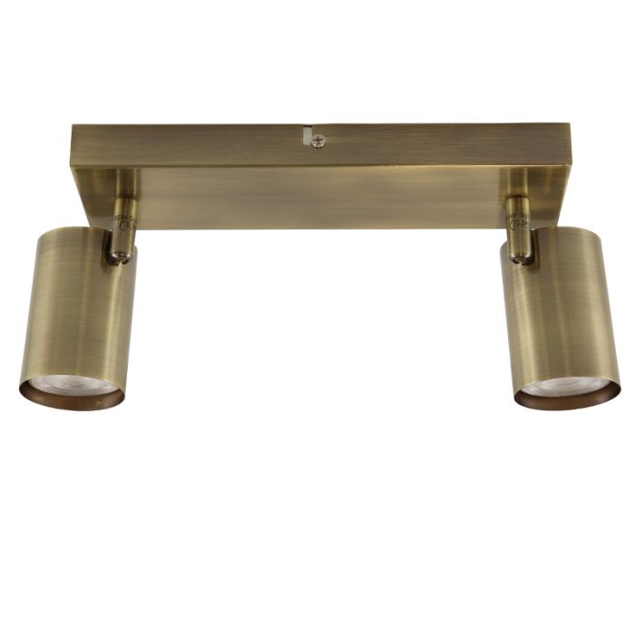 Modern ceiling spotlight bronze, Elena