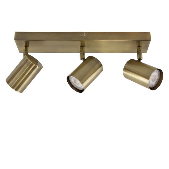 Modern ceiling spotlight bronze, Elena