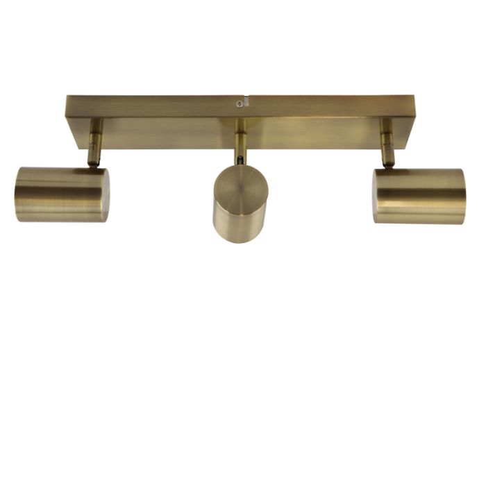 Modern ceiling spotlight bronze, Elena