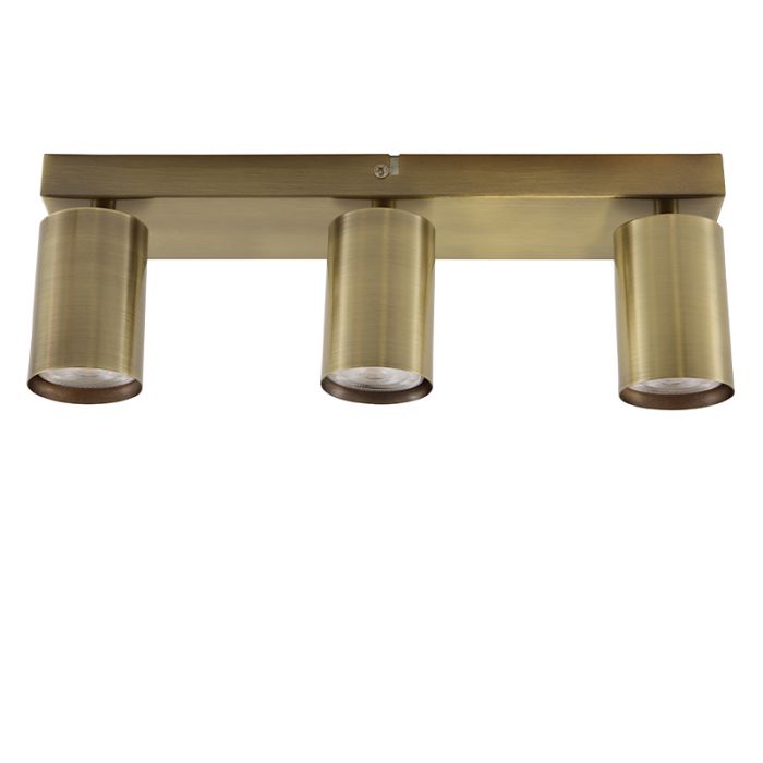 Modern ceiling spotlight bronze, Elena